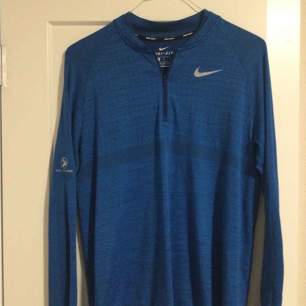 Nike Golf Dri-Fit longsleeve collarless shirt